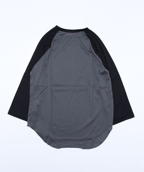 THE SHINZONE(ザ シンゾーン)の「SHEER RAGLAN TEE(Tシャツ/カットソー・レディース・ネイビー/ボルドー/ブラック・FREE)」の4枚目の写真