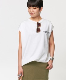 AMERICANA | ・【AMERICANA/アメリカーナ】エンブロイダリーTシャツ(Tシャツ/カットソー)