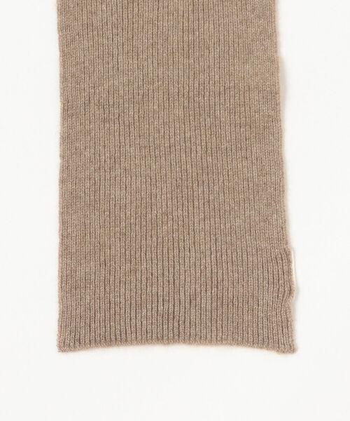 BEAMS（ビームス）の「BEAMS / カシミヤ リブ マフラー（マフラー・メンズ・オフホワイト/ブラック/ブラウン系その他3・ONE SIZE）」の12枚目の写真