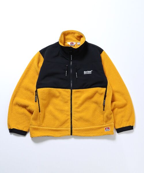 BEN DAVIS/WHITE LABEL(ベンデイビス ホワイトラベル)の「【BEN DAVIS(ベンデイビス)】HEAVY FLEECE ZIP JACKET / フリース ナイロン 切替 ワンポイント刺繍 スタンドカラー ジップ ジャケット(その他アウター・メンズ・グレー/ターコイズブルー/イエロー/その他1・MEDIUM/LARGE/X-LARGE)」の15枚目の写真