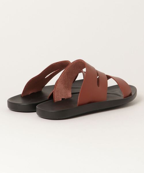 hardcover(ハードカバー)の「hardcover/neoレザーサンダル(サンダル・レディース・キャメル/ブラック/ブラウン・MEDIUM/SMALL)」の4枚目の写真