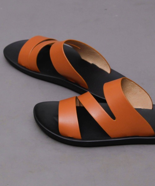 hardcover(ハードカバー)の「hardcover/neoレザーサンダル(サンダル・レディース・キャメル/ブラック/ブラウン・MEDIUM/SMALL)」の10枚目の写真