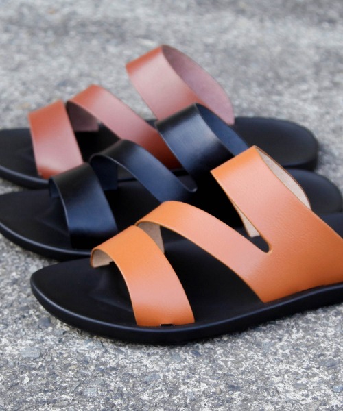 hardcover(ハードカバー)の「hardcover/neoレザーサンダル(サンダル・レディース・キャメル/ブラック/ブラウン・MEDIUM/SMALL)」の17枚目の写真