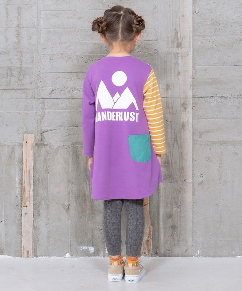 RAGMART（ラグマート）の「ナイロンポケットワンピース（ワンピース・キッズ・イエロー/グリーン・80ｃｍ/90cm/95cm）」の6枚目の写真