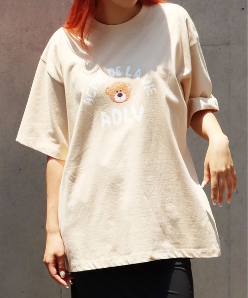 acme de la vie(アクメドラビ)の「Acme de la vie/アクメドラビ TEDDY BEAR (BEAR DOLL) SHORT SLEEVE T-SHIRT 半袖Tシャツ バックプリントT(Tシャツ/カットソー・メンズ・スカイブルー/ブラック/ベージュ・2/1)」の21枚目の写真