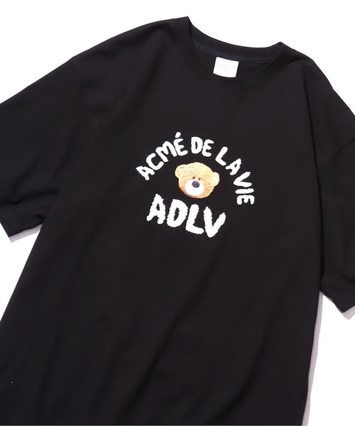 acme de la vie(アクメドラビ)の「Acme de la vie/アクメドラビ TEDDY BEAR (BEAR DOLL) SHORT SLEEVE T-SHIRT 半袖Tシャツ バックプリントT(Tシャツ/カットソー・メンズ・スカイブルー/ブラック/ベージュ・2/1)」の15枚目の写真