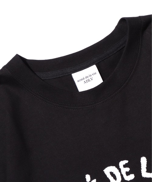 acme de la vie(アクメドラビ)の「Acme de la vie/アクメドラビ TEDDY BEAR (BEAR DOLL) SHORT SLEEVE T-SHIRT 半袖Tシャツ バックプリントT(Tシャツ/カットソー・メンズ・スカイブルー/ブラック/ベージュ・2/1)」の6枚目の写真
