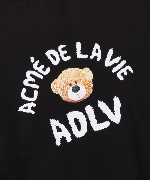 acme de la vie(アクメドラビ)の「Acme de la vie/アクメドラビ TEDDY BEAR (BEAR DOLL) SHORT SLEEVE T-SHIRT 半袖Tシャツ バックプリントT(Tシャツ/カットソー・メンズ・スカイブルー/ブラック/ベージュ・2/1)」の8枚目の写真