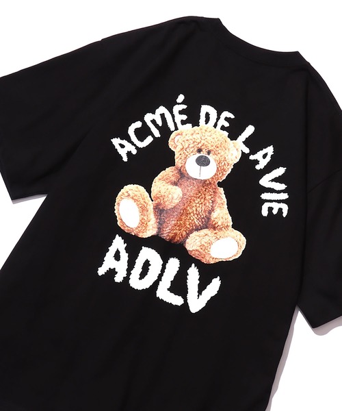 acme de la vie(アクメドラビ)の「Acme de la vie/アクメドラビ TEDDY BEAR (BEAR DOLL) SHORT SLEEVE T-SHIRT 半袖Tシャツ バックプリントT(Tシャツ/カットソー・メンズ・スカイブルー/ブラック/ベージュ・2/1)」の16枚目の写真