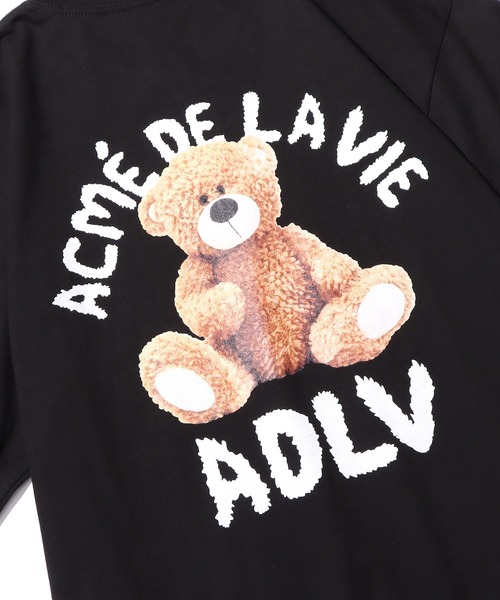 acme de la vie(アクメドラビ)の「Acme de la vie/アクメドラビ TEDDY BEAR (BEAR DOLL) SHORT SLEEVE T-SHIRT 半袖Tシャツ バックプリントT(Tシャツ/カットソー・メンズ・スカイブルー/ブラック/ベージュ・2/1)」の11枚目の写真