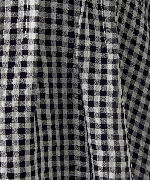 Comme　Ca　Mature（コムサマチュア）の「＜ウォッシャブル＞ギンガムチェック　ブラウス（シャツ/ブラウス・レディース・ブラック/チェック・FREE）」の16枚目の写真
