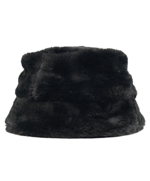 EXAMPLE（エグザンプル）の「EXAMPLE FUR HAT（ハット・メンズ・ブラック×ホワイト・FREE）」の6枚目の写真