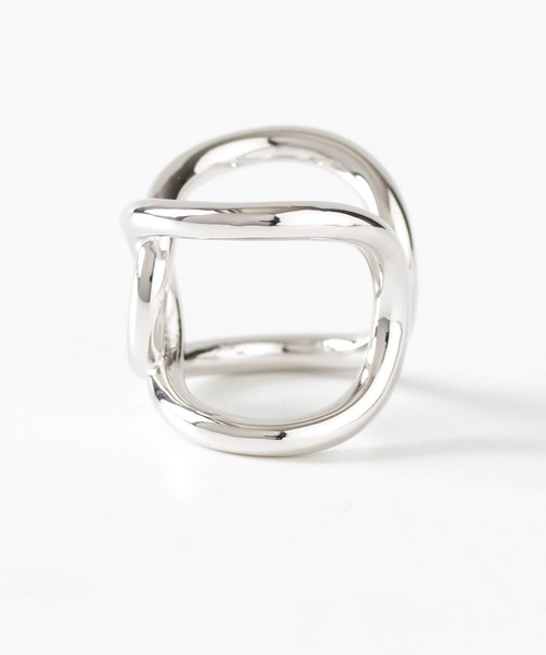 JUICY ROCK（ジューシーロック）の「クロスリング（リング・レディース・ゴールド/シルバー・ONE SIZE）」の7枚目の写真