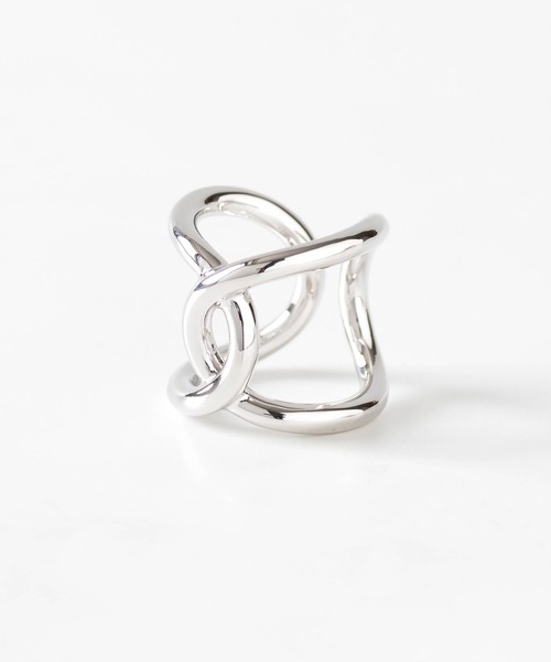 JUICY ROCK（ジューシーロック）の「クロスリング（リング・レディース・ゴールド/シルバー・ONE SIZE）」の8枚目の写真