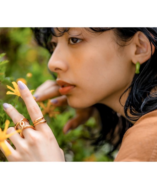 JUICY ROCK（ジューシーロック）の「クロスリング（リング・レディース・ゴールド/シルバー・ONE SIZE）」の12枚目の写真