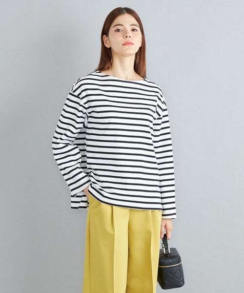 SHIPS（シップス）の「〈手洗い可能〉マリンボーダープルオーバー◇（T  