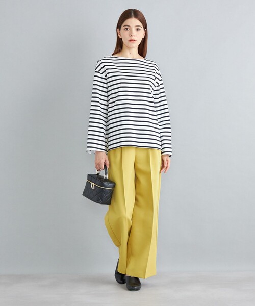SHIPS(シップス)の「〈手洗い可能〉マリンボーダープルオーバー◆(Tシャツ/カットソー・レディース・ネイビー/レッド/オフホワイト/グリーン・ONE SIZE)」の21枚目の写真
