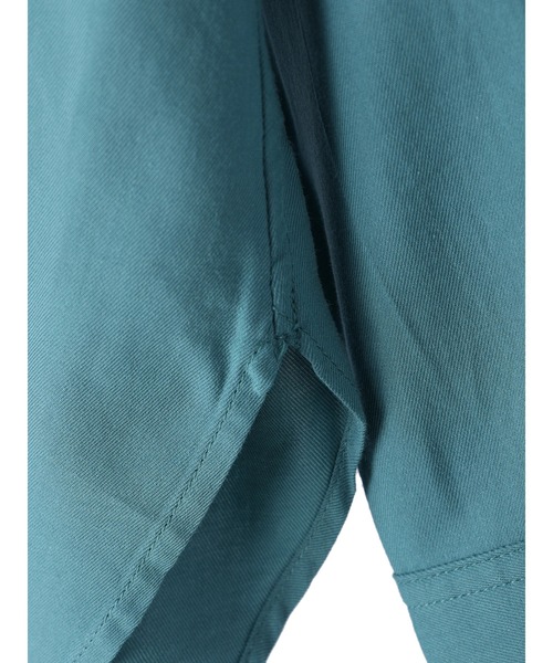 AMERICAN HOLIC（アメリカンホリック）の「とろみバックタックBIGシャツ（シャツ/ブラウス・レディース・チャコールグレー/ピンク/グリーン/ライトベージュ・M/L）」の19枚目の写真