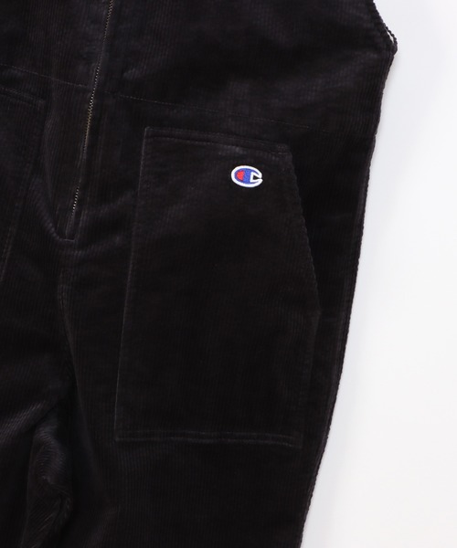 Champion（チャンピオン）の「【Champion/チャンピオン】レディース ジャンプスーツ（サロペット/オーバーオール・レディース・ブラウン/ネイビー系1/ブラック系その他・LARGE/MEDIUM）」の12枚目の写真