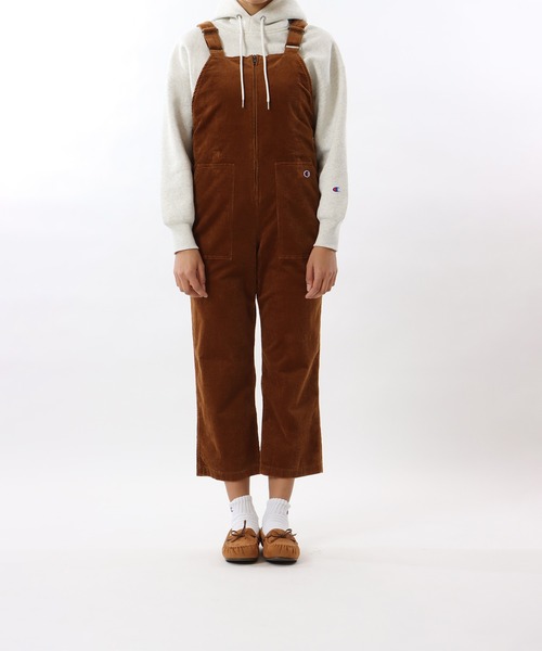 Champion（チャンピオン）の「【Champion/チャンピオン】レディース ジャンプスーツ（サロペット/オーバーオール・レディース・ブラウン/ネイビー系1/ブラック系その他・LARGE/MEDIUM）」の13枚目の写真