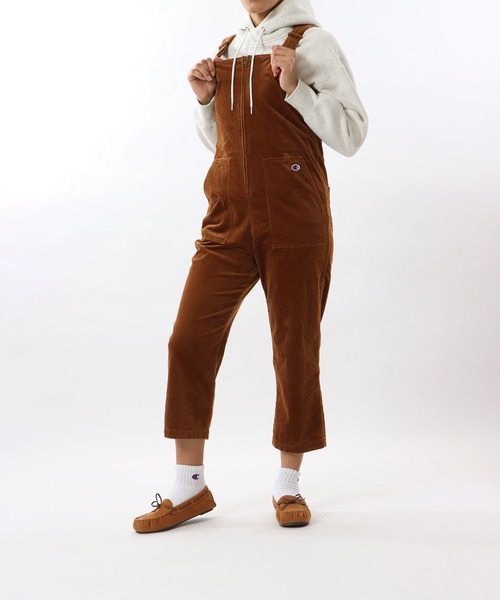 Champion（チャンピオン）の「【Champion/チャンピオン】レディース ジャンプスーツ（サロペット/オーバーオール・レディース・ブラウン/ネイビー系1/ブラック系その他・LARGE/MEDIUM）」の14枚目の写真