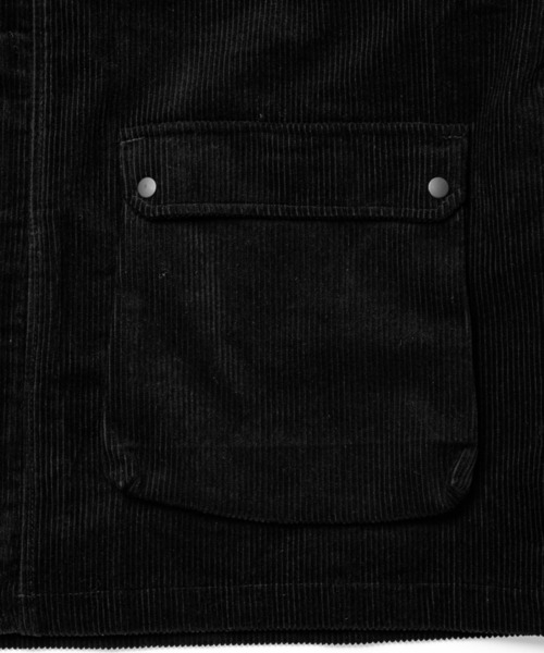 AlexanderLeeChang(アレキサンダーリーチャン)の「AlexanderLeeChang/アレキサンダーリーチャン BLC CORDUROY TRACK JKT BC032202(ブルゾン・メンズ・ブラック/パープル/ブラウン・MEDIUM/LARGE/X-LARGE)」の6枚目の写真