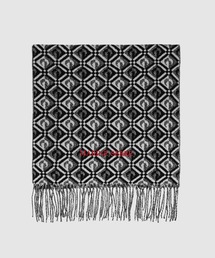 MARINE SERRE（マリーン・セル）の「MOONOGRAM FRINGED SCARF（ストール/ショール・メンズ）」