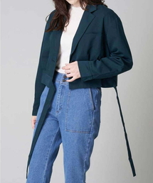 A de a.v.v | ［SET UP対応］ウエストベルトテーラードジャケット(テーラードジャケット)