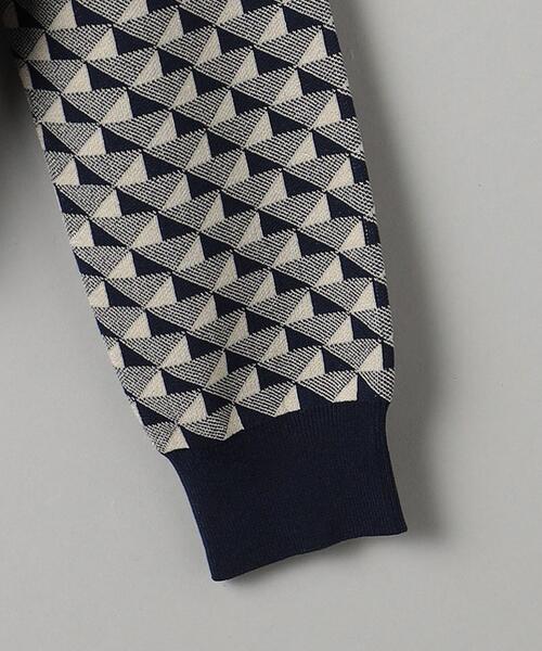 BEAUTY&YOUTH UNITED ARROWS（ビューティーアンドユースユナイテッドアローズ）の「【WEB限定】ジャカード モックネック ニット プルオーバー -ウォッシャブル-（ニット/セーター・レディース・ベージュ/ライラック/ケリー・FREE）」の19枚目の写真