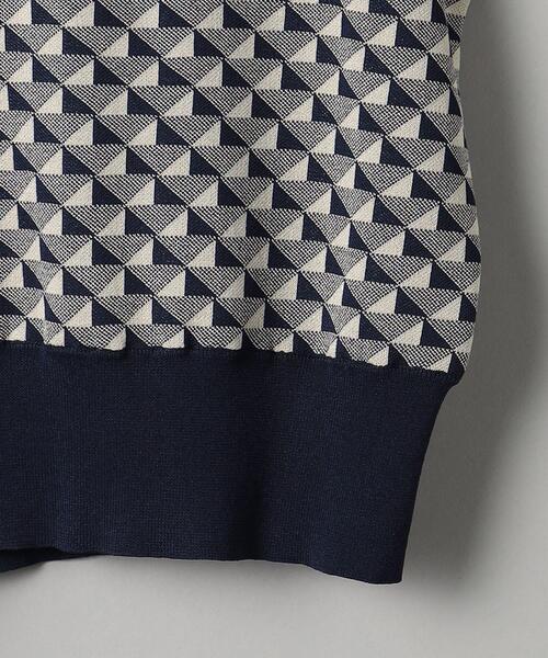 BEAUTY&YOUTH UNITED ARROWS（ビューティーアンドユースユナイテッドアローズ）の「【WEB限定】ジャカード モックネック ニット プルオーバー -ウォッシャブル-（ニット/セーター・レディース・ベージュ/ライラック/ケリー・FREE）」の20枚目の写真