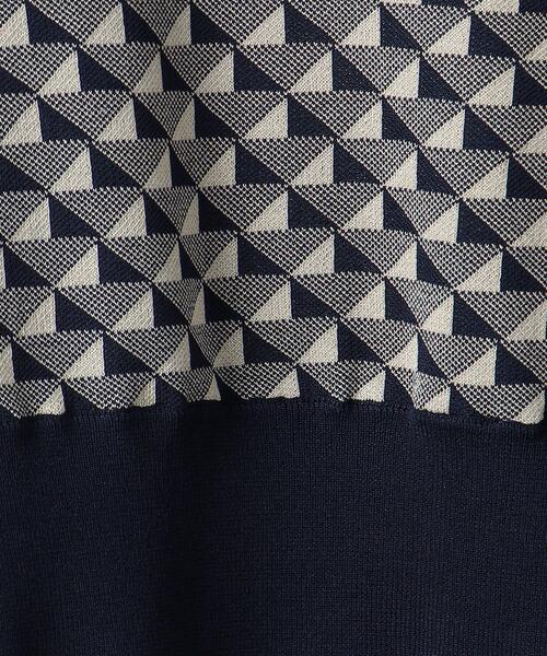 BEAUTY&YOUTH UNITED ARROWS（ビューティーアンドユースユナイテッドアローズ）の「【WEB限定】ジャカード モックネック ニット プルオーバー -ウォッシャブル-（ニット/セーター・レディース・ベージュ/ライラック/ケリー・FREE）」の21枚目の写真