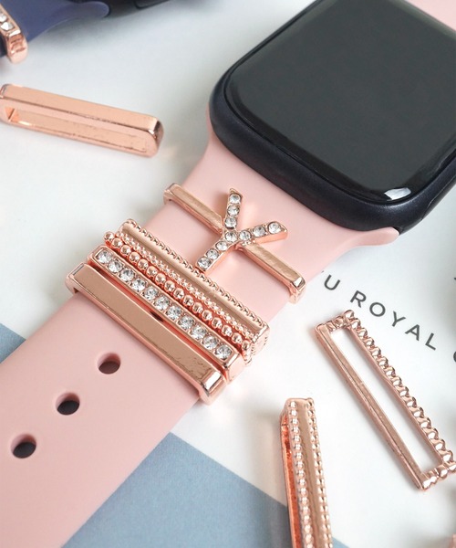 Urban Coral(アーバンコーラル)の「Apple Watch Accessory / アップルウォッチ アクセサリー イニシャルチャーム / Urban Coral(デジタル腕時計・レディース・A/E/H/I/J/K/M/N/R/S/T/Y・FREE)」の12枚目の写真