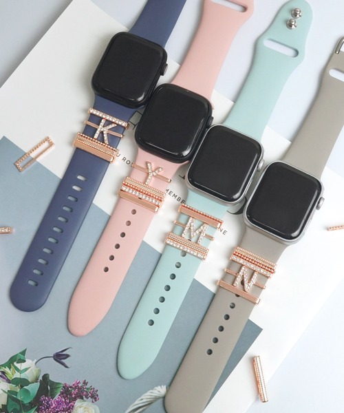 Urban Coral(アーバンコーラル)の「Apple Watch Accessory / アップルウォッチ アクセサリー イニシャルチャーム / Urban Coral(デジタル腕時計・レディース・A/E/H/I/J/K/M/N/R/S/T/Y・FREE)」の15枚目の写真