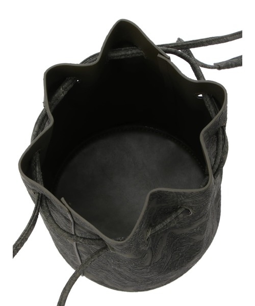 koe（コエ）の「型押しペイズリー柄巾着ショルダーバッグ*（トートバッグ・レディース・ブラウン/カーキ/アイボリー・FREE）」の9枚目の写真