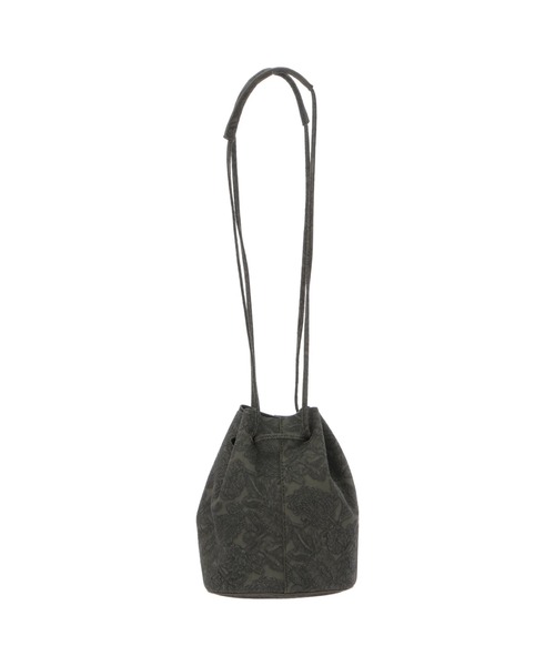 koe（コエ）の「型押しペイズリー柄巾着ショルダーバッグ*（トートバッグ・レディース・ブラウン/カーキ/アイボリー・FREE）」の12枚目の写真