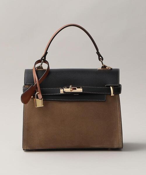 Carol J.(キャロルジェイ)の「<GIANNI NOTARO Carol J.> フラップベルト バッグ(ショルダーバッグ・レディース・ライム/モカ・FREE)」の2枚目の写真