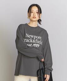 BEAUTY&YOUTH UNITED ARROWS | コットン ヴィンテージライク ロゴ ロングスリーブ Tシャツ(Tシャツ/カットソー)