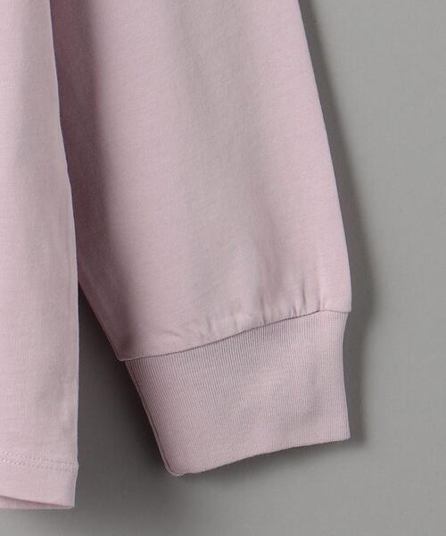 BEAUTY&YOUTH UNITED ARROWS(ビューティーアンドユースユナイテッドアローズ)の「コットン ヴィンテージライク ロゴ ロングスリーブ Tシャツ(Tシャツ/カットソー・レディース・ホワイト/ダークグレー/ライトピンク・FREE)」の13枚目の写真