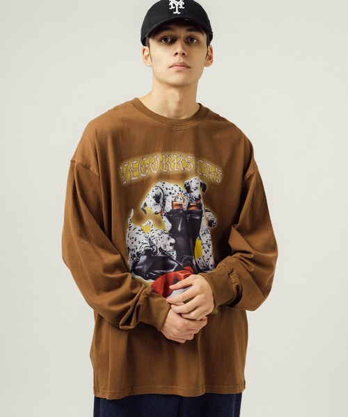 Ressaca(レサーカ)の「ダルメシアン ロゴプリント ロンT(Tシャツ/カットソー・レディース・ホワイト/ブラック/ブラウン・M/L/XL)」の4枚目の写真