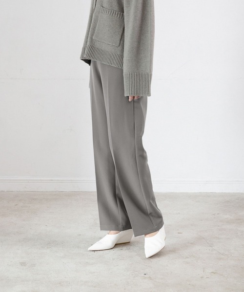 LEPSIM(レプシィム)の「【FOR I SERIES】ウシロゴムストレッチパンツ(その他パンツ・レディース・グレー/ブルー/ダークパープル・X-SMALL/SMALL)」の16枚目の写真