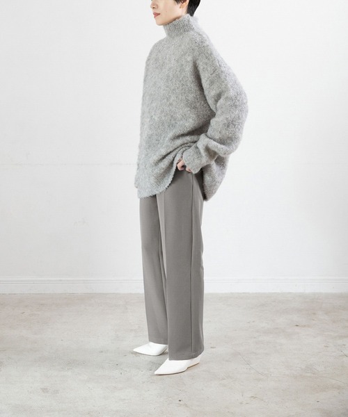 LEPSIM(レプシィム)の「【FOR I SERIES】ウシロゴムストレッチパンツ(その他パンツ・レディース・グレー/ブルー/ダークパープル・X-SMALL/SMALL)」の12枚目の写真