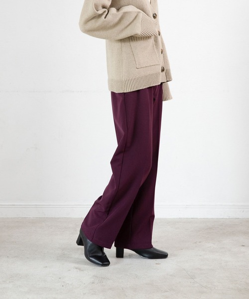 LEPSIM(レプシィム)の「【FOR I SERIES】ウシロゴムストレッチパンツ(その他パンツ・レディース・グレー/ブルー/ダークパープル・X-SMALL/SMALL)」の21枚目の写真
