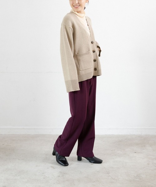 LEPSIM(レプシィム)の「【FOR I SERIES】ウシロゴムストレッチパンツ(その他パンツ・レディース・グレー/ブルー/ダークパープル・X-SMALL/SMALL)」の13枚目の写真