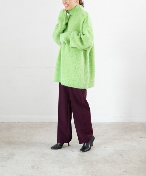 LEPSIM(レプシィム)の「【FOR I SERIES】ウシロゴムストレッチパンツ(その他パンツ・レディース・グレー/ブルー/ダークパープル・X-SMALL/SMALL)」の5枚目の写真