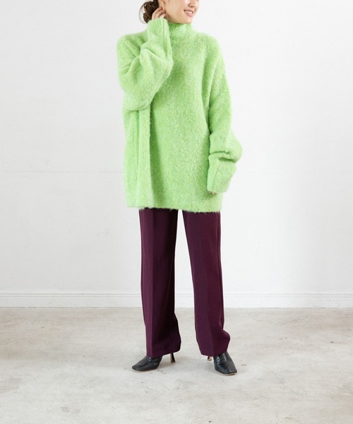 LEPSIM(レプシィム)の「【FOR I SERIES】ウシロゴムストレッチパンツ(その他パンツ・レディース・グレー/ブルー/ダークパープル・X-SMALL/SMALL)」の10枚目の写真