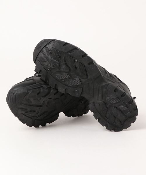 Lace Ladies（レースレディース）の「厚底メッシュダッドスニーカー（スニーカー・レディース・ホワイト/ブラック・22.5/23/24/24.5/23.5/25）」の3枚目の写真