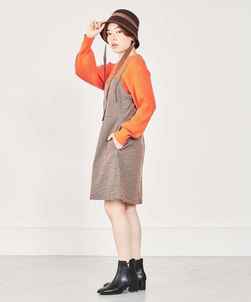 WA ORiental TRaffic（ダブルエーオリエンタルトラフィック）の「サイドジップミドルヒールブーツ 22408（ブーツ・レディース・ベージュ/ブラック/ブラウン・M/L/3L/LL/S/SS）」の8枚目の写真