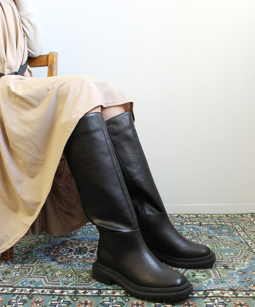 【セール】JETEE / JE2230-386 / タンクソールロングブーツ（ブーツ）｜JETEE（ジュテ）