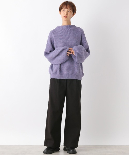 LEPSIM(レプシィム)の「ビキモウワイドパンツ 162645(その他パンツ・レディース・アイボリー/カーキ/ブラック・LARGE/MEDIUM)」の13枚目の写真