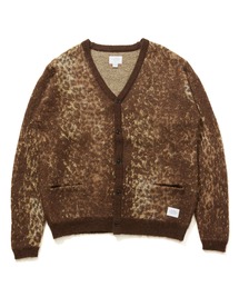 THE CRIME Leopard cardigan クライミー カーディガン THE CRIME